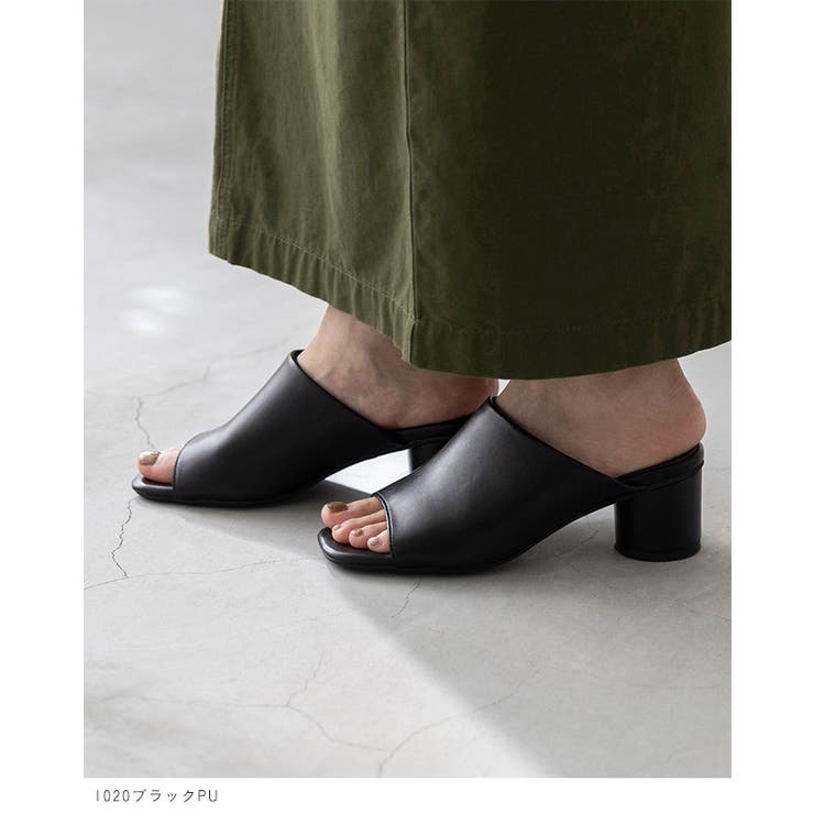 ★未使用★ドルガバ サンダル 37 ミュール シンプル ベルト ピンヒール ミュール サンダル かかとなし[品番：HSYS0010307]｜welleg