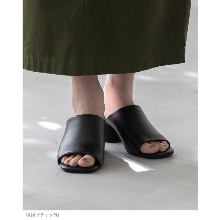 ミュール サンダル かかとなし | welleg | 詳細画像11 