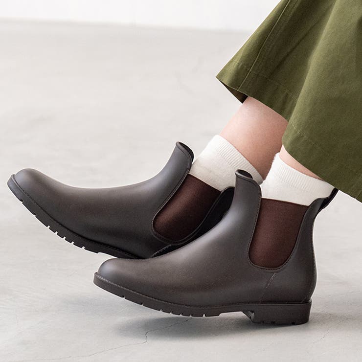 完全防水】 親子でお揃い！サイドゴアレインブーツ 防水[品番