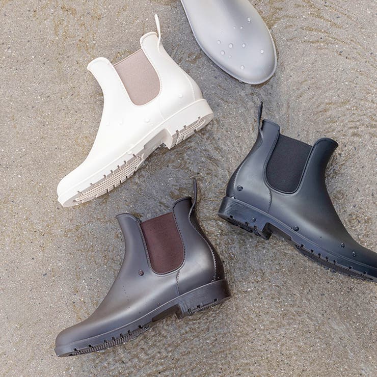 完全防水】 親子でお揃い！サイドゴアレインブーツ 防水[品番