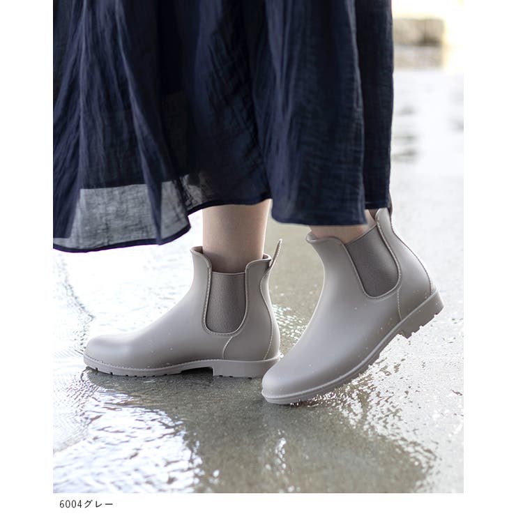 完全防水】 親子でお揃い！サイドゴアレインブーツ 防水[品番