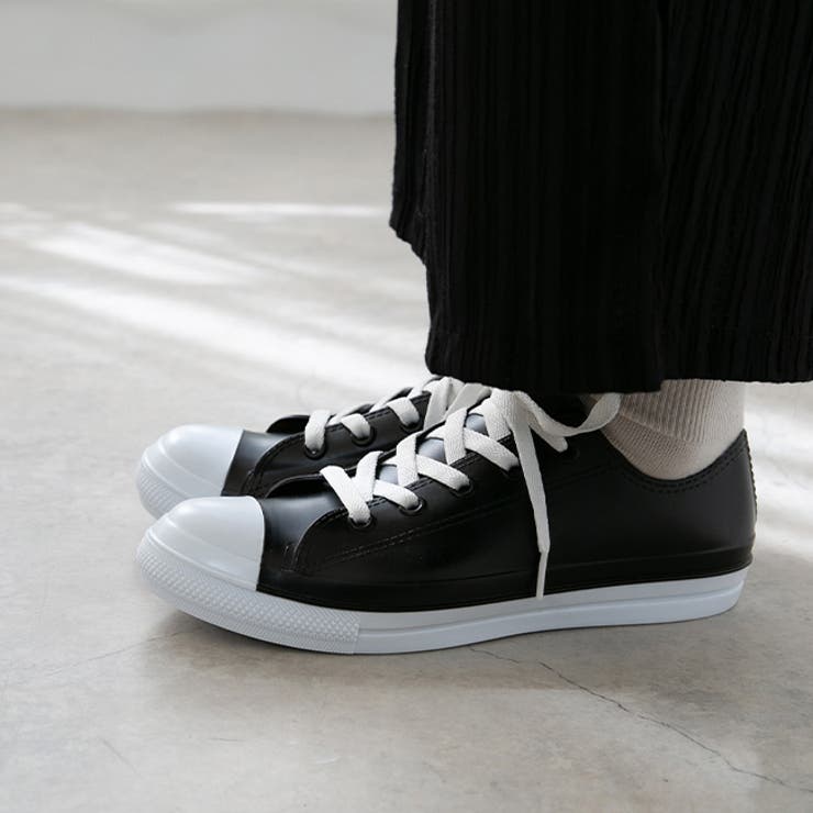 6026ブラックxホワイト | 【完全防水】 雨の日も履ける 防水スニーカー | welleg