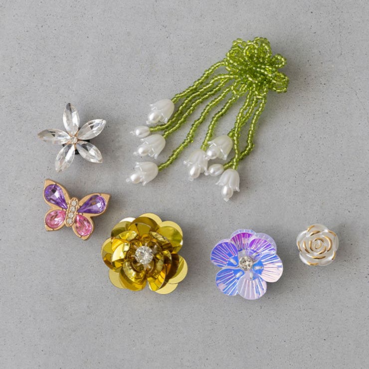 9403ボタニカルドロップ6個入り | アクセサリー 雑貨 春 | welleg