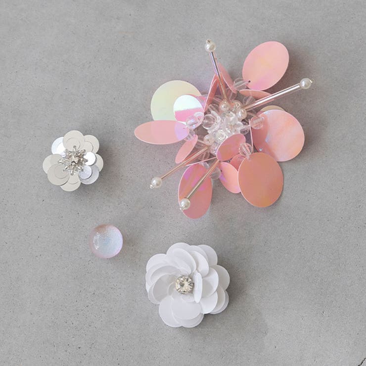 9303オーロラフラワー4個入り | アクセサリー 雑貨 春 | welleg