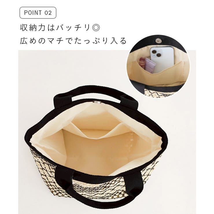トートバッグ レディース ミニトート | welleg | 詳細画像6 