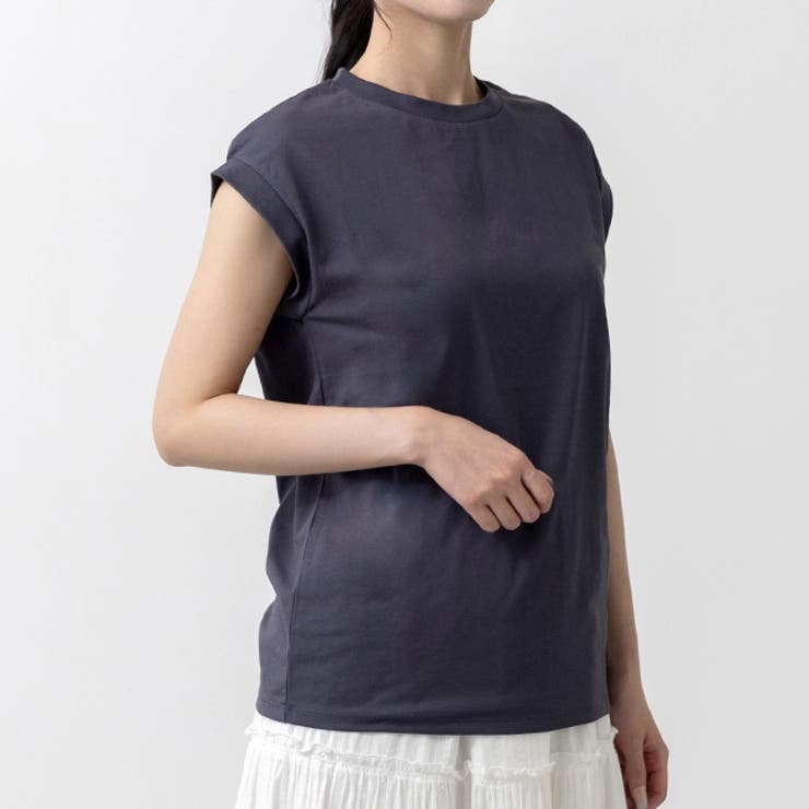 9074ネイビー | UVカット カットソー レディース | welleg
