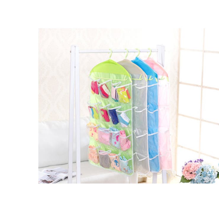 ハンガー式 狭いスペースで たっぷり | ファッション雑貨オーバーフラッグ | 詳細画像4 