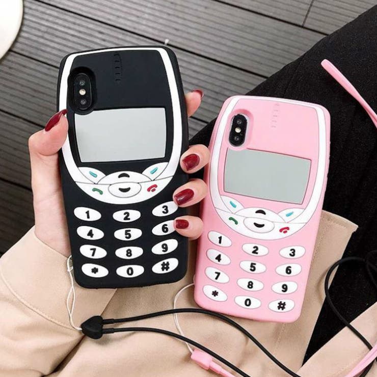 OverFragレトロデザイン携帯シリコンiPhoneケースiPhoneXs/iPhoneXsMax/iPhone8/iPhone6srdsc0026