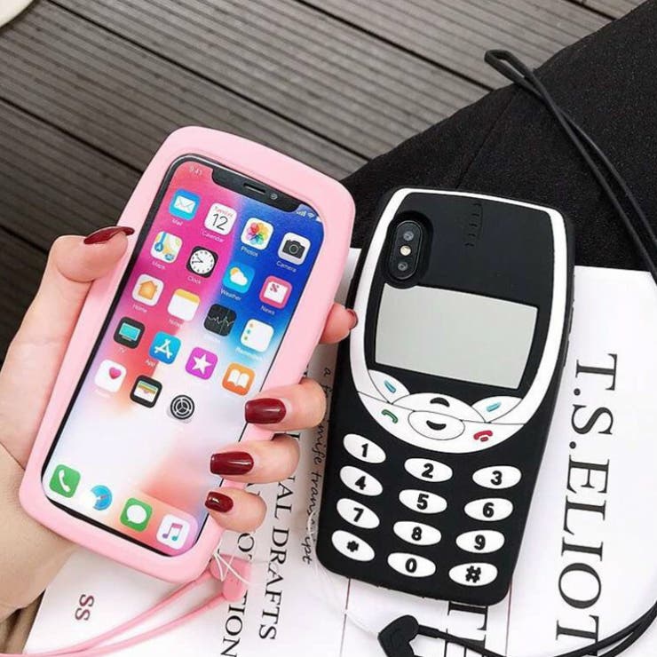 OverFragレトロデザイン携帯シリコンiPhoneケースiPhoneXs/iPhoneXsMax/iPhone8/iPhone6srdsc0026