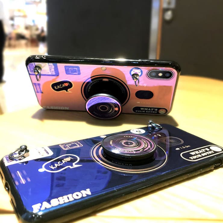 iPhone11ProMaxケースカメラデザインブルーピンク韓国かわいいおしゃれスマホケースストラップ付ショルダー一眼レフiPhoneケースペアカップルセクシーおもしろ可愛いギフトプレゼント記念日誕生日ポイント消化
