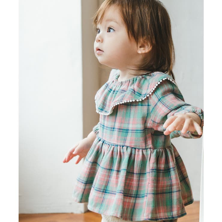 ベビー ワンピース 無地 品番 Pmnk Pairmanon ペアマノン のキッズファッション通販 Shoplist ショップリスト