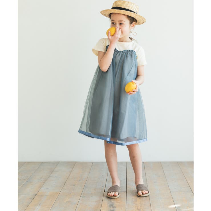 チュール ドッキング 異素材 品番 Pmnk Pairmanon ペアマノン のキッズ ファッション通販 Shoplist ショップリスト