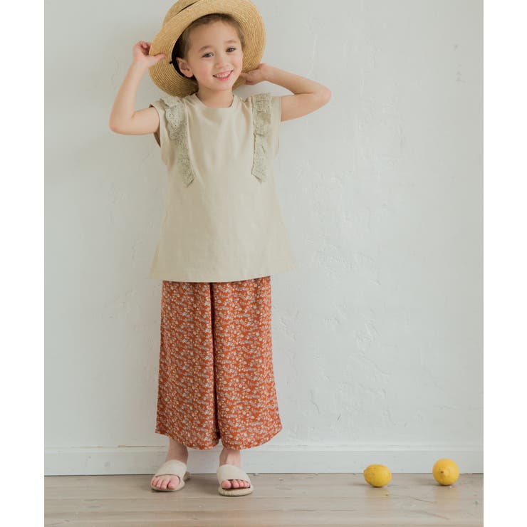 フレア ガウチョパンツ 100cm 品番 Pmnk Pairmanon ペアマノン のキッズファッション通販 Shoplist ショップリスト