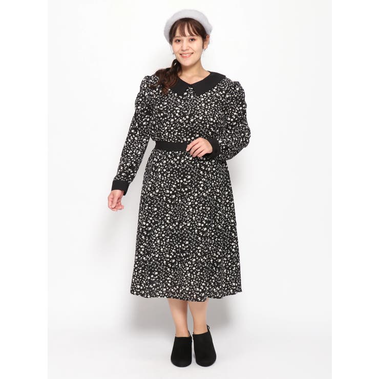 花柄レトロワンピース 品番 Plmw Re J Supure リジェイアンドスプル のレディースファッション通販 Shoplist ショップリスト