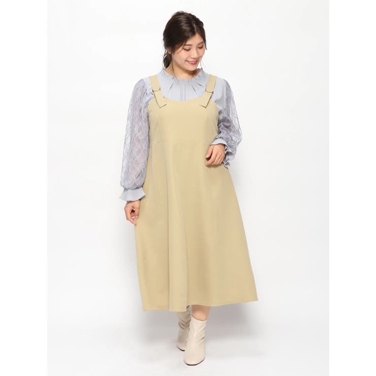 バックリボンフレアージャンスカ 品番 Plmw Re J Supure リジェイアンドスプル のレディースファッション通販 Shoplist ショップリスト