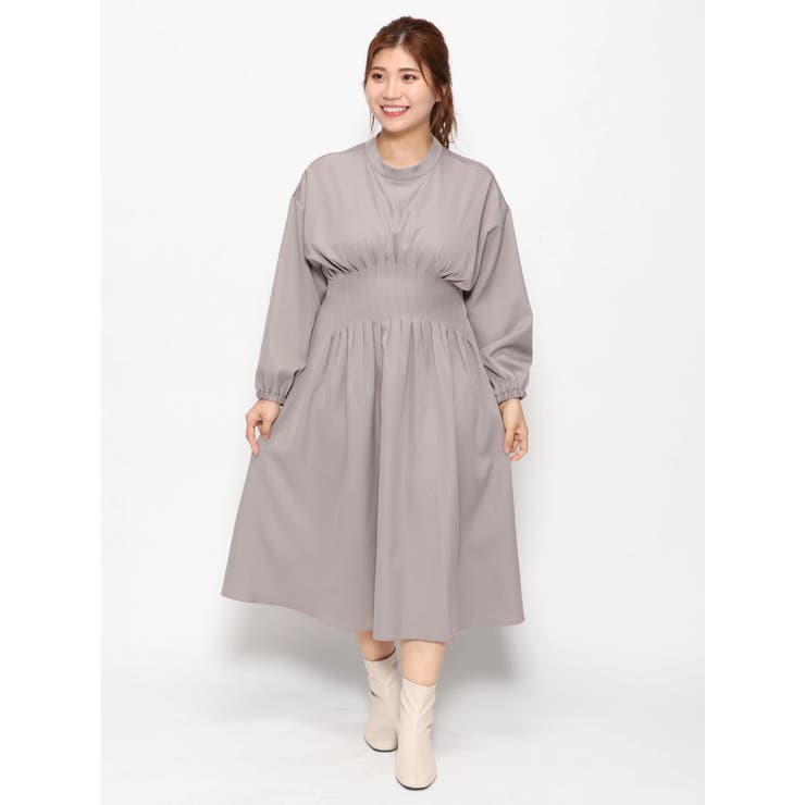 ツイルウエストタックワンピース 品番 Plmw Re J Supure リジェイアンドスプル のレディースファッション通販 Shoplist ショップリスト