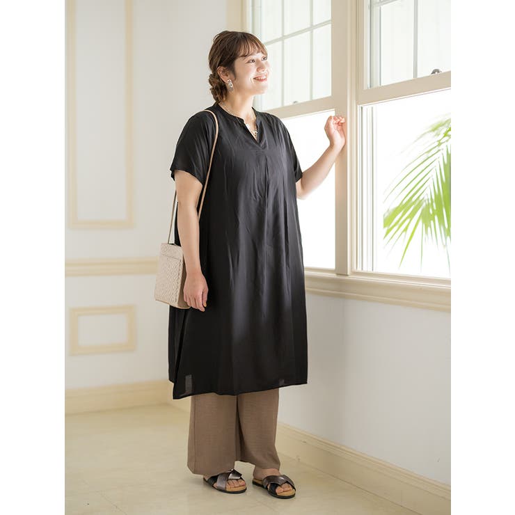 キーネックイレヘムワンピース 品番 Plmw Re J Supure リジェイアンドスプル のレディースファッション通販 Shoplist ショップリスト