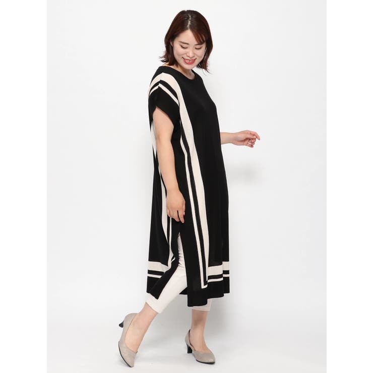 麻タッチパネルラインワンピース 品番 Plmw Re J Supure リジェイアンドスプル のレディースファッション通販 Shoplist ショップリスト