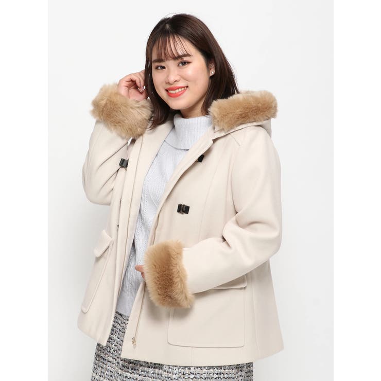 Web限定 リボントグルショートダッフルコート 品番 Plmw Re J Supure リジェイアンドスプル のレディース ファッション通販 Shoplist ショップリスト