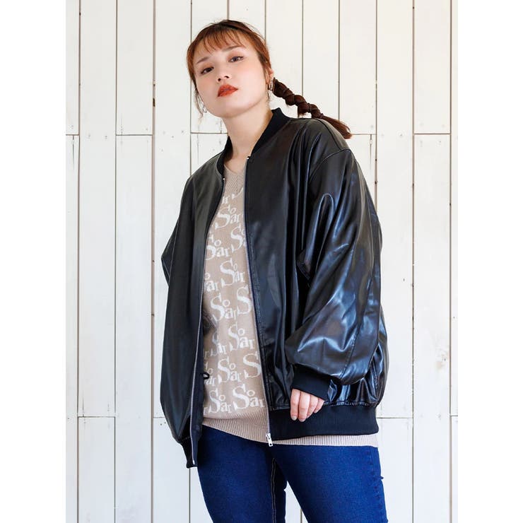 フェイクレザーブルゾン 品番 Plmw Re J Supure リジェイアンドスプル のレディース ファッション通販 毎日送料無料 Shoplist ショップリスト
