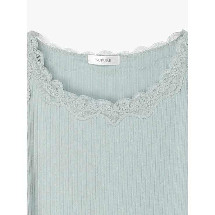 レースタンクトップ | Re-J＆SUPURE | 詳細画像3 