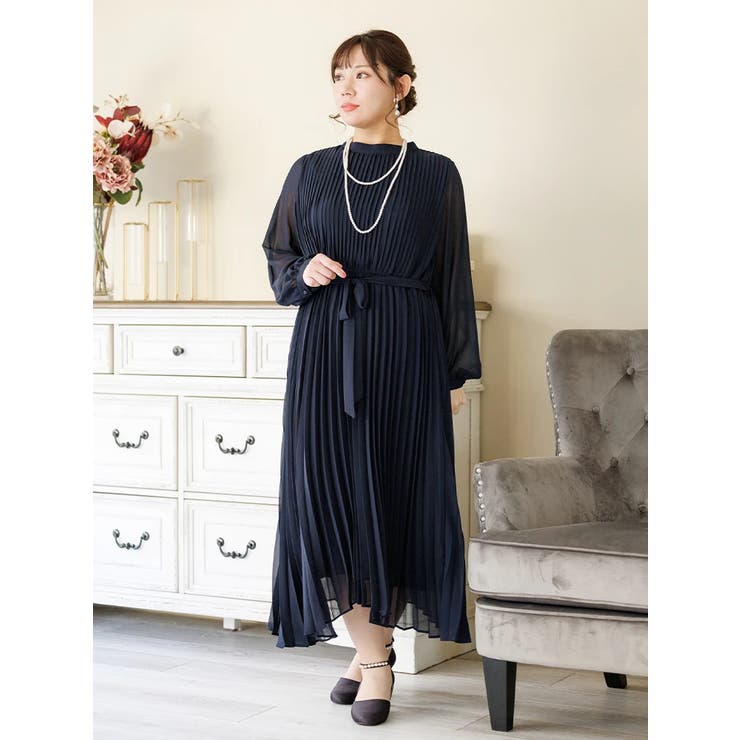 総プリーツドレスワンピース | Re-J＆SUPURE | 詳細画像8 