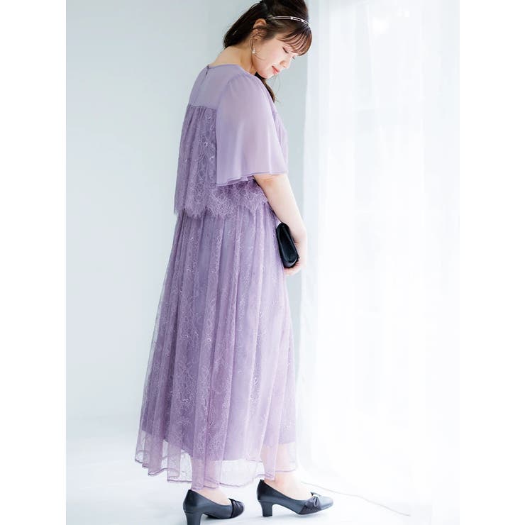 アクセ付き総レースドレス | Re-J＆SUPURE | 詳細画像5 