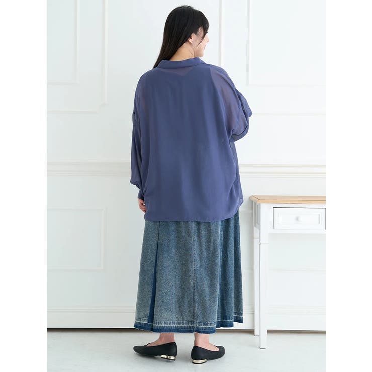 SET]シアーシャツ×タンクトップ[品番：PLMW0012208]｜Re