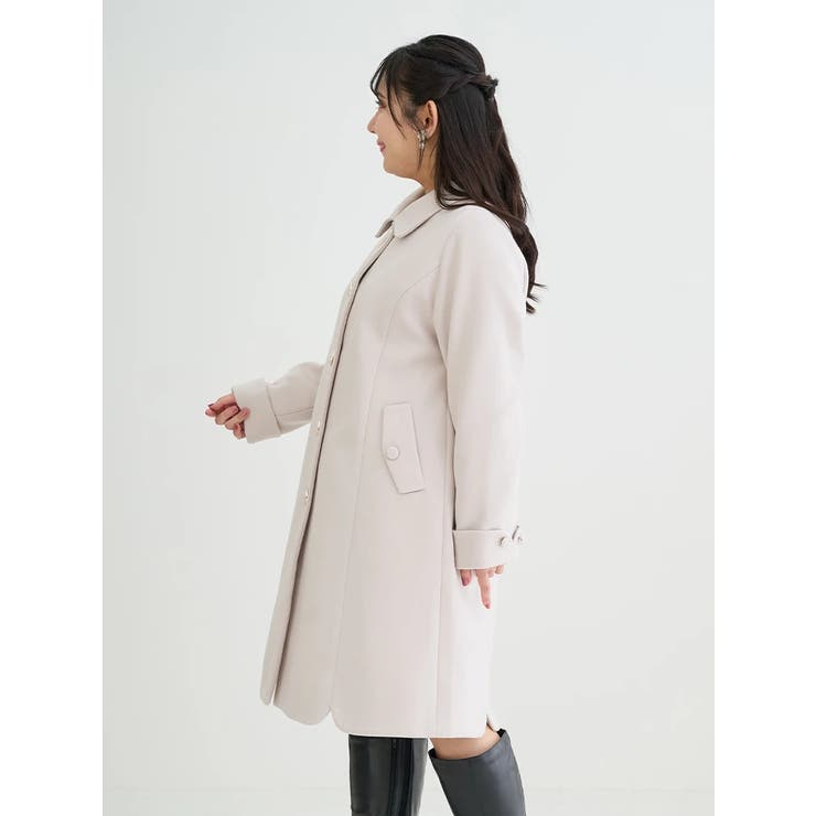 Re-J&SUPURE｜ファー付きロングコート | Rakuten Fashion(楽天ファッション／旧楽天ブランドアベニュー)NC2414