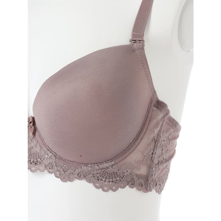 [D85-I95]シームレスレースブラ＆ショーツ[モールドカップ] | Re-J＆SUPURE | 詳細画像12 