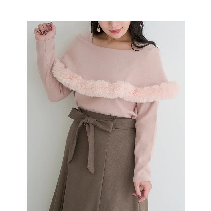 ニットケープ BEAMS OUTLET｜バイカラー ニットケープ | Rakuten Fashion(楽天