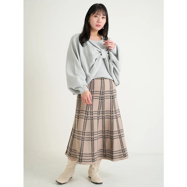 [SET]リボンニットプルオーバー×タンクトップ[品番：PLMW0012942]｜Re-J＆SUPURE（リジェイアンドスプル）のレディースファッション通販｜SHOPLIST（ショップリスト）