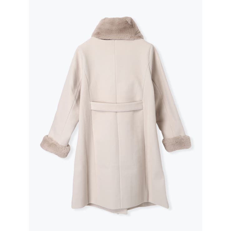 ファーティペット付きロングコート | Re-J＆SUPURE | 詳細画像38 