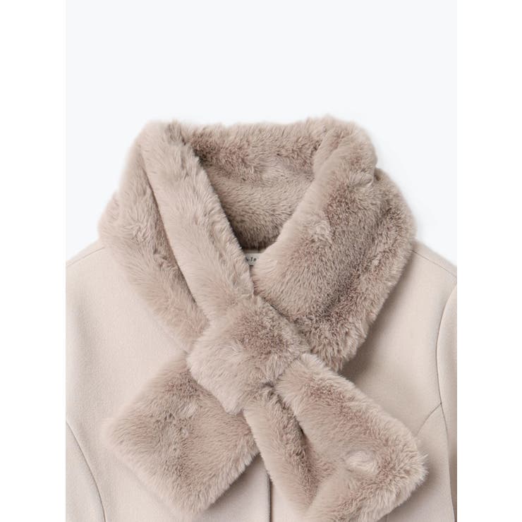 ファーティペット付きロングコート | Re-J＆SUPURE | 詳細画像39 