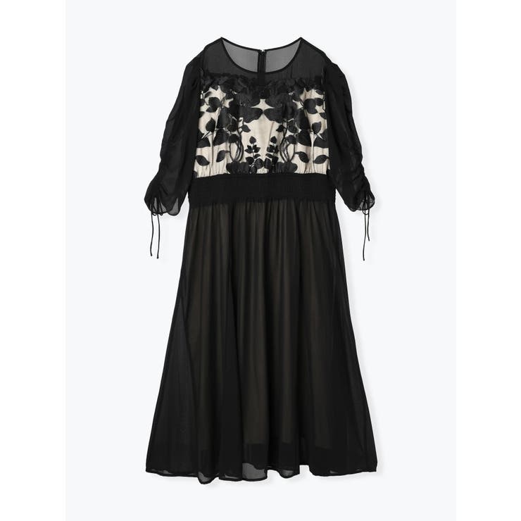 刺繍レースドロストドレス | Re-J＆SUPURE | 詳細画像22 