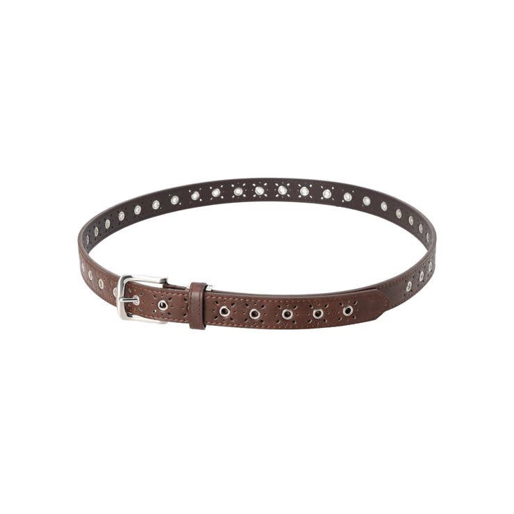 茶 | シルバーハトメベルト | Re-J＆SUPURE