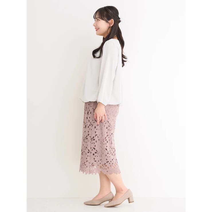 ラクケアアクセサリー付きタックバルーンブラウス | Re-J＆SUPURE | 詳細画像9 