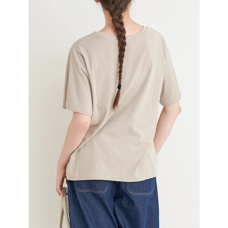 ミニロゴ刺繍Tシャツ | Re-J＆SUPURE | 詳細画像22 