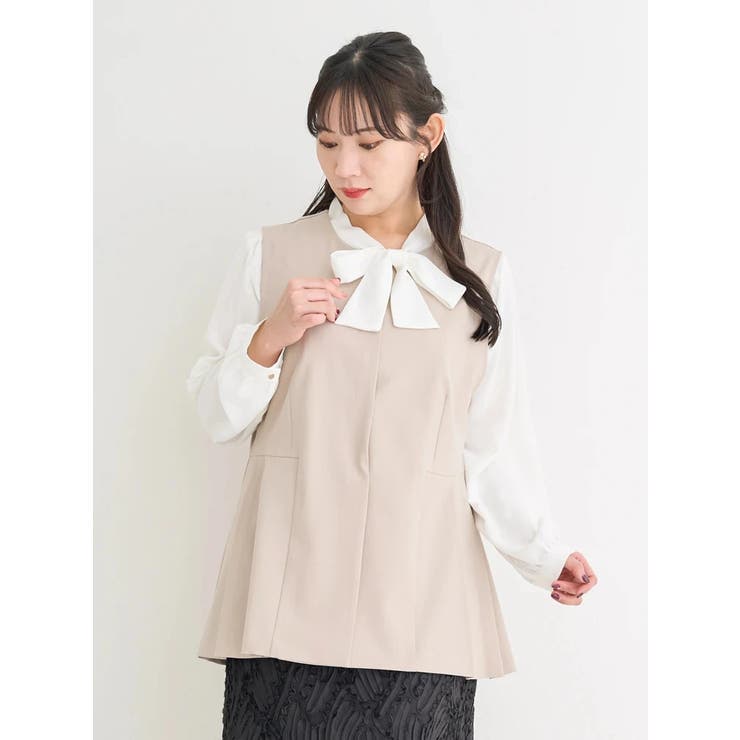 ピン付き3WAYボウタイブラウス | Re-J＆SUPURE | 詳細画像10 