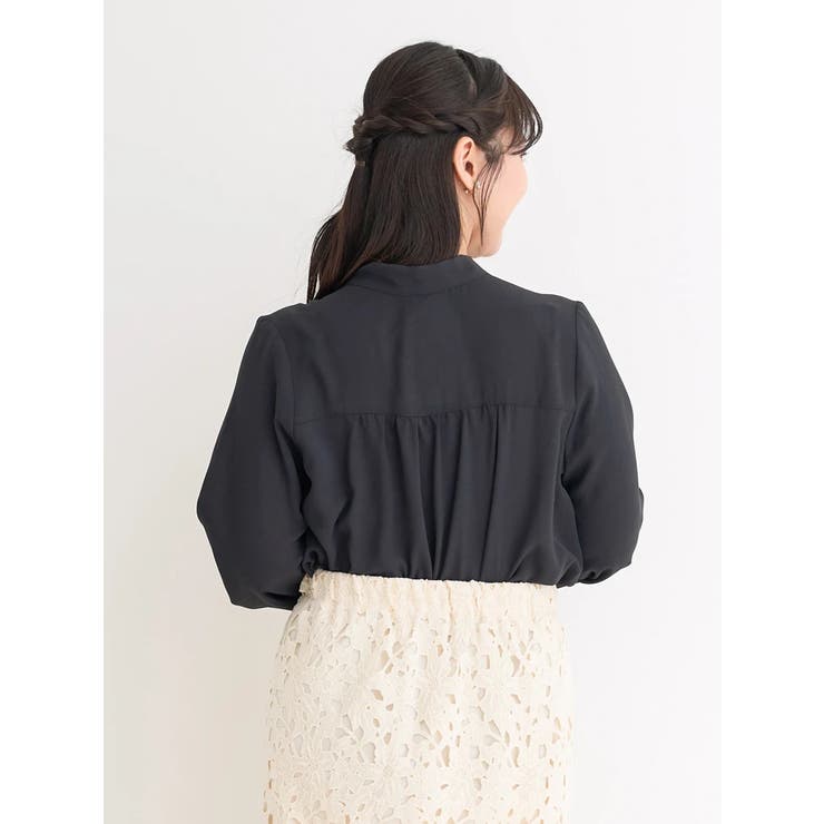 ピン付き3WAYボウタイブラウス | Re-J＆SUPURE | 詳細画像15 