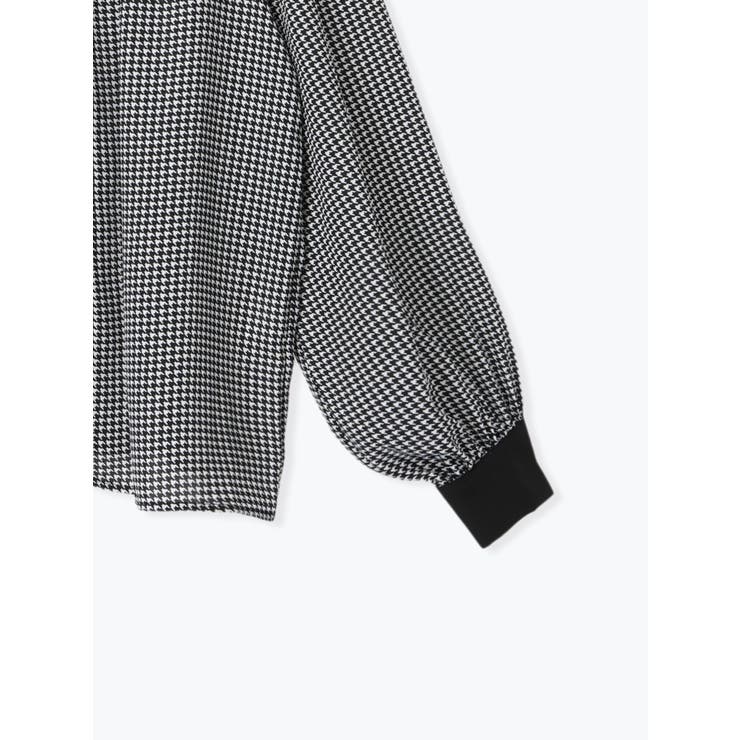 アソート柄パールボタン配色ブラウス | Re-J＆SUPURE | 詳細画像48 