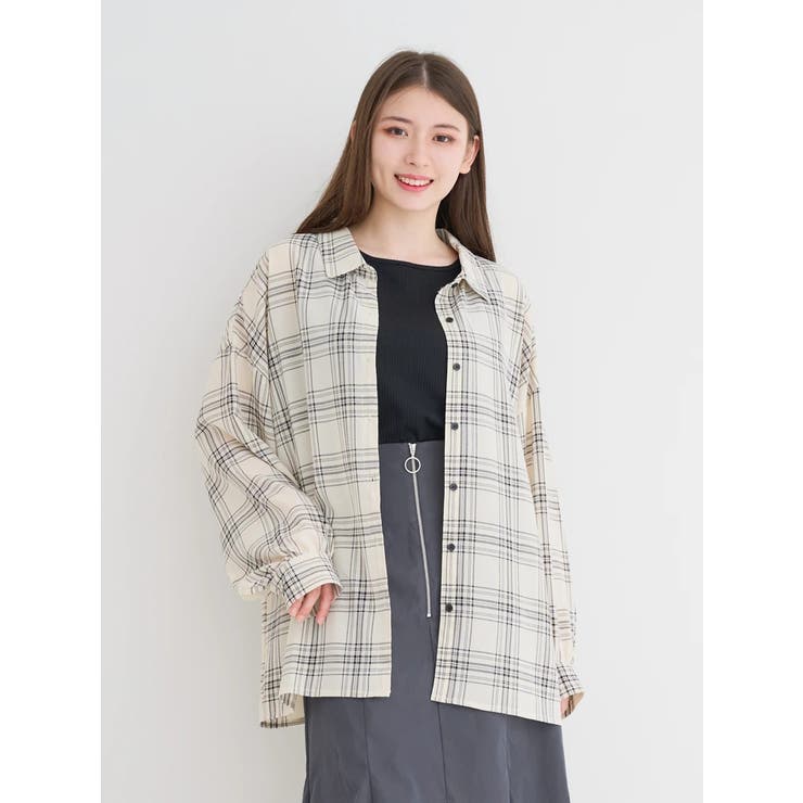 Ａ柄 | [SET]チェック柄シャツ×タンクトップ | Re-J＆SUPURE