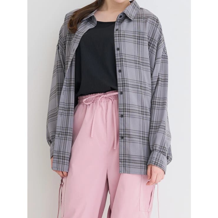 [SET]チェック柄シャツ×タンクトップ | Re-J＆SUPURE | 詳細画像12 