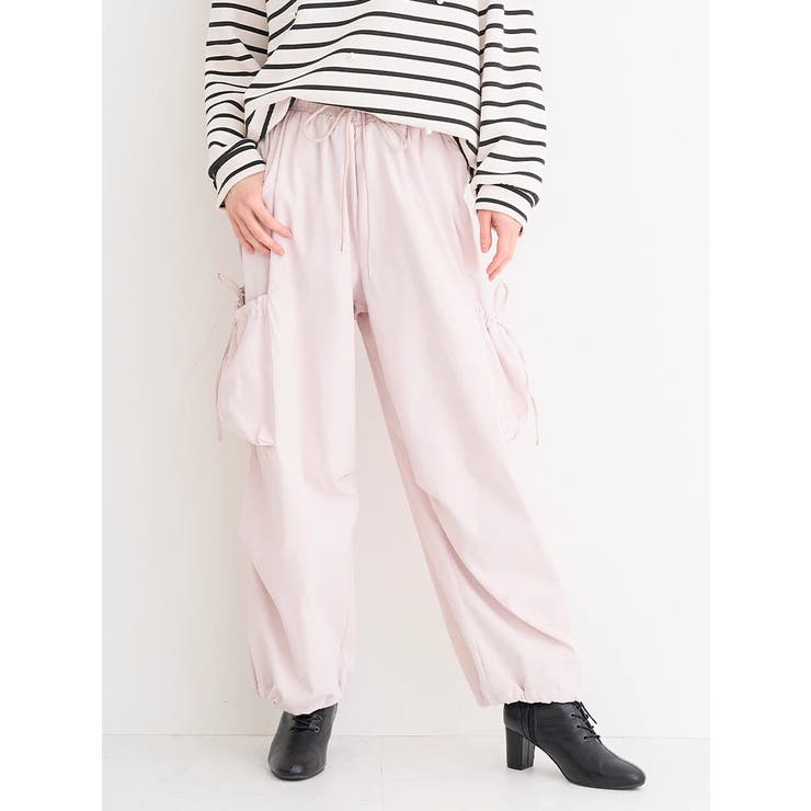 ドロストリボンポケットカーゴパンツ | Re-J＆SUPURE | 詳細画像2 