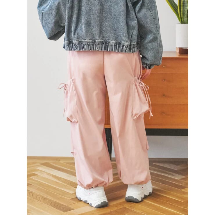 ドロストリボンポケットカーゴパンツ | Re-J＆SUPURE | 詳細画像22 