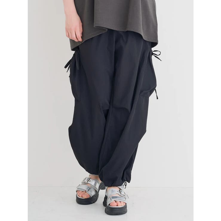 ドロストリボンポケットカーゴパンツ | Re-J＆SUPURE | 詳細画像26 