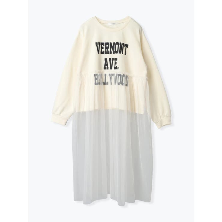 チュールドッキング裏毛ロゴプルオーバー | Re-J＆SUPURE | 詳細画像17 