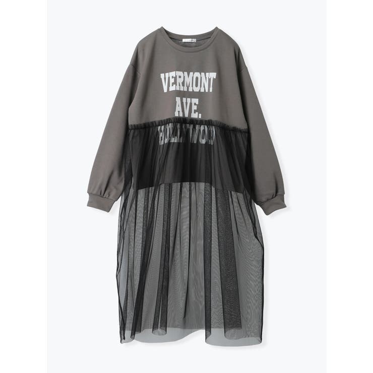 チュールドッキング裏毛ロゴプルオーバー | Re-J＆SUPURE | 詳細画像18 