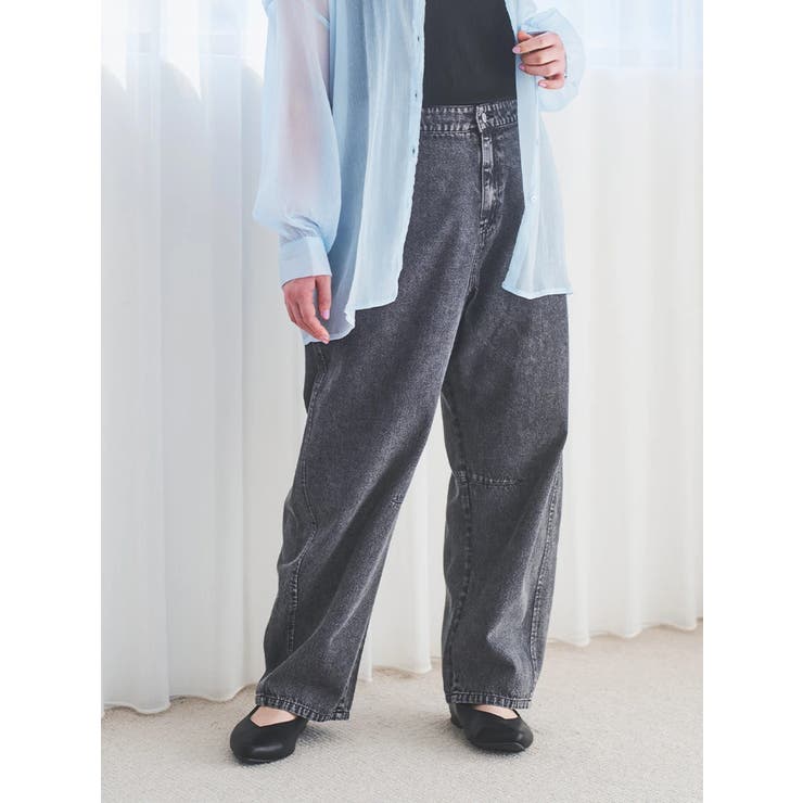 ドゥロワーバレルレッグデニム34（36もOK） バレルレックデニムパンツ[品番：PLMW0013443]｜Re-J＆SUPURE