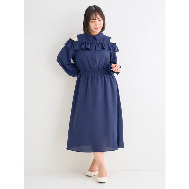 PRADA ジオメ柄 プリーツワンピース リボンベルト 春夏 Aライン ミモレ  